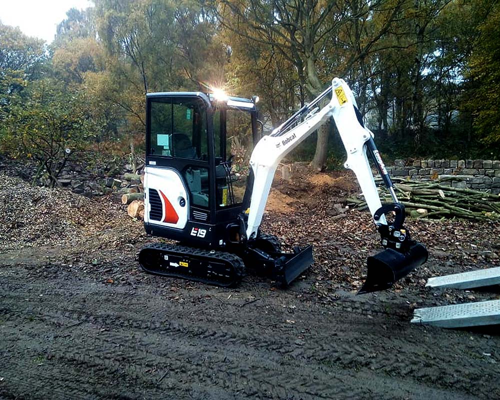 Mini Digger for Hire