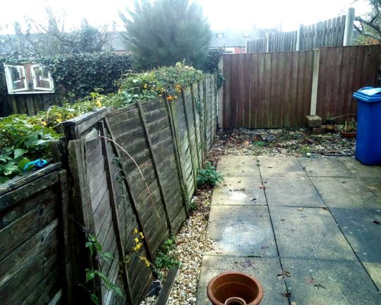 fencing-mapplewell-before