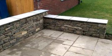 Small Dry Stone Wall Barnsley